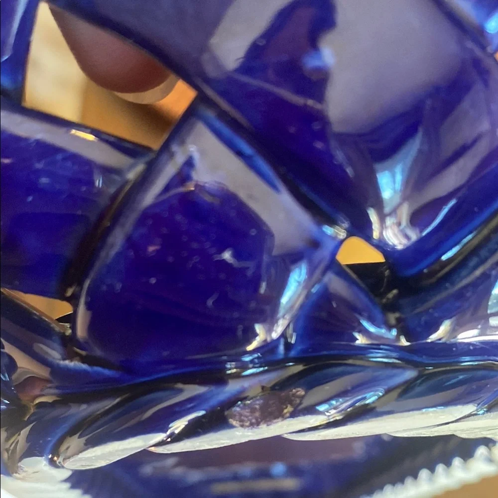 Primo’gi made in Italy Blue Woven ceramic Basket - Picture 7 of 8